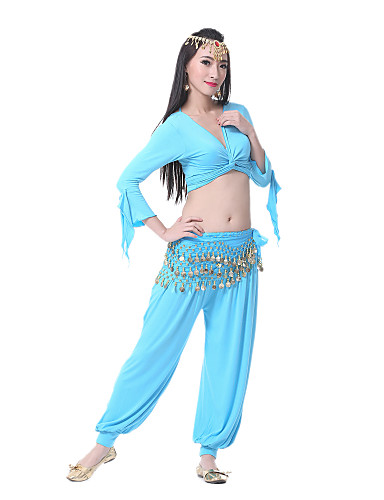 Dancewear Polyester Belly Dancer Costume For Ladies